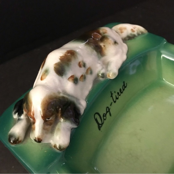 Vintage 1960’s ceramic holder hand decorated by Shafford - Picture 11 of 13